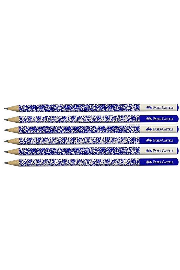 Faber Floral Round Pencil 6 Pack (5244119240)