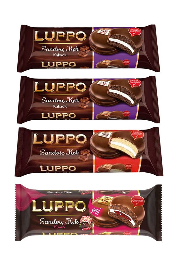 Luppo Sandviç Kek 8li X 4 Adet - 1