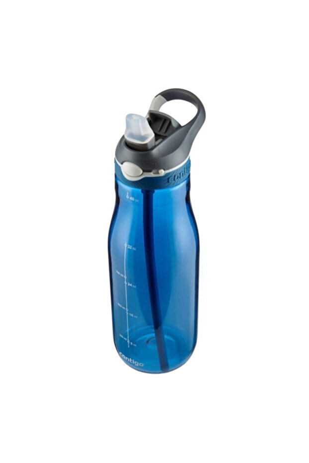 Ashland Tren Tek El Bas İç Kapaklı Su Matarası 1200ml - Mavi - 4