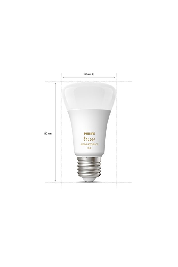 HueWA 8-75W Beyaz Ambiyans Akıllı Ampul E27 - 2
