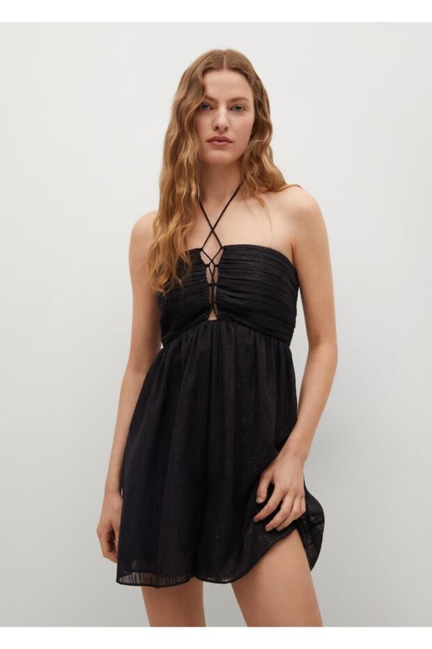 Drape Detaylı Tulum - 1