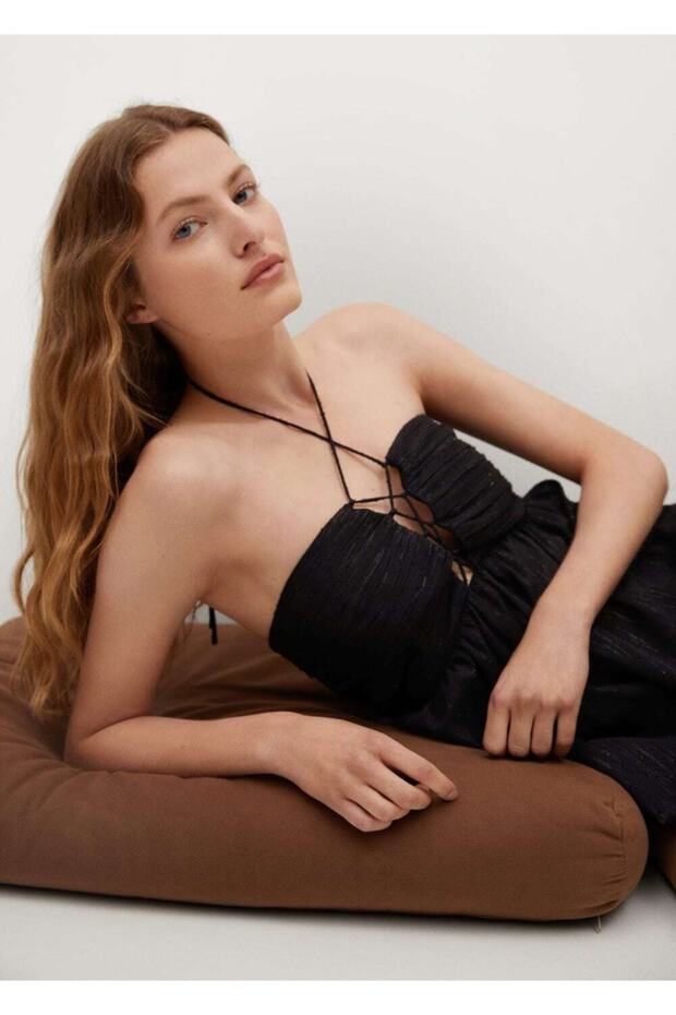 Drape Detaylı Tulum - 5