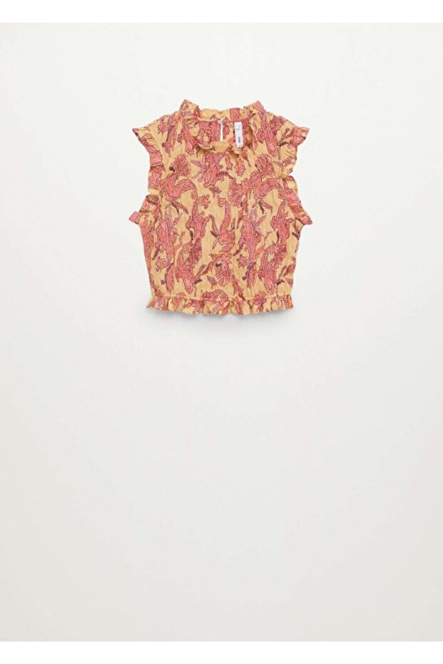 Büzgülü Pamuklu Üst - 3