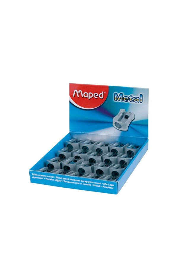 Office And Stationery506600 Classic Metal Single Hole Pencil Sharpener