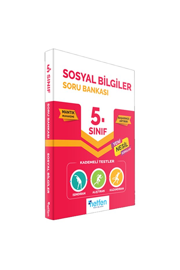 5. Sınıf Sosyal Bilgiler Soru Bankası / Kolektif / Netfen Yayınları / 9786057666079 - 1