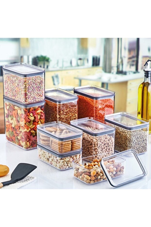 حاوية تخزين كريستال مستطيلة سعة 2.60 لتر - 5