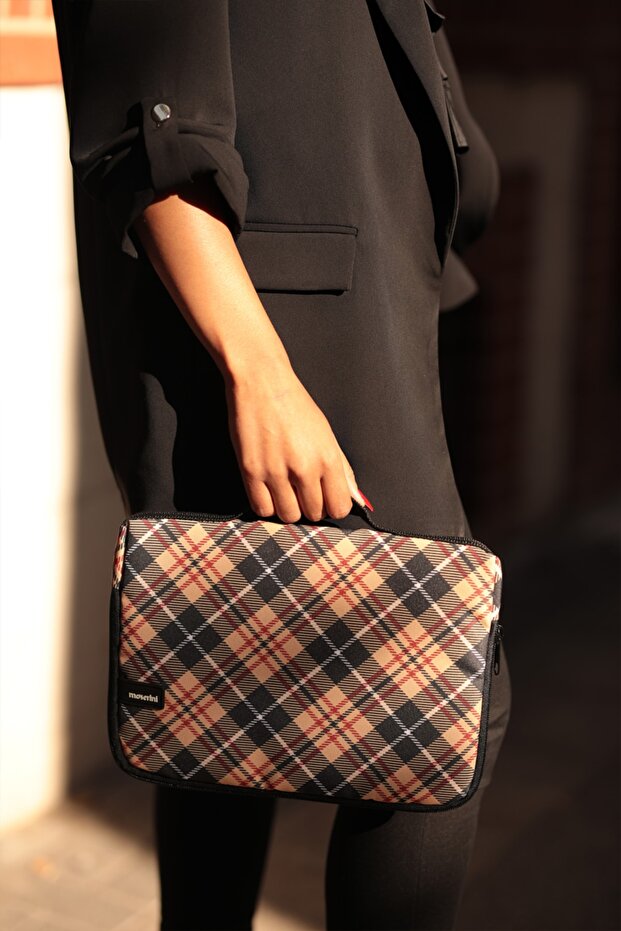 Samsung Galaxy Tab A8 Sm-x200 (2021) 10.5" Smart Slim Desenli Tablet Çantası- Ares - 4