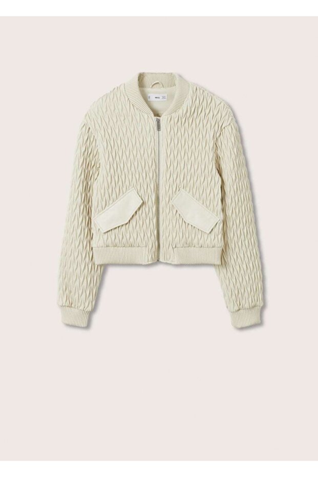 Dokulu Kısa Ceket - 3