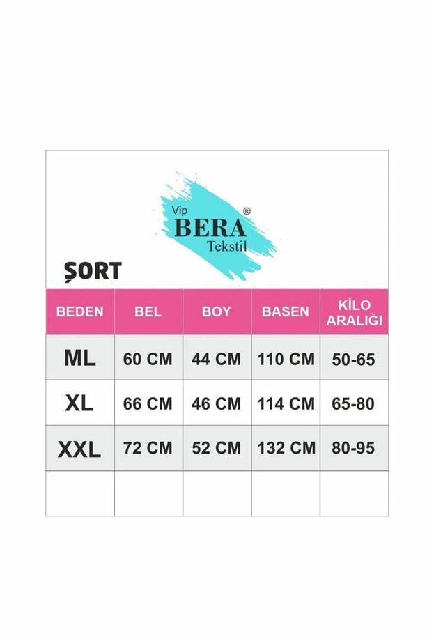 Unısex Sarı Renkli Penye Şort - 3