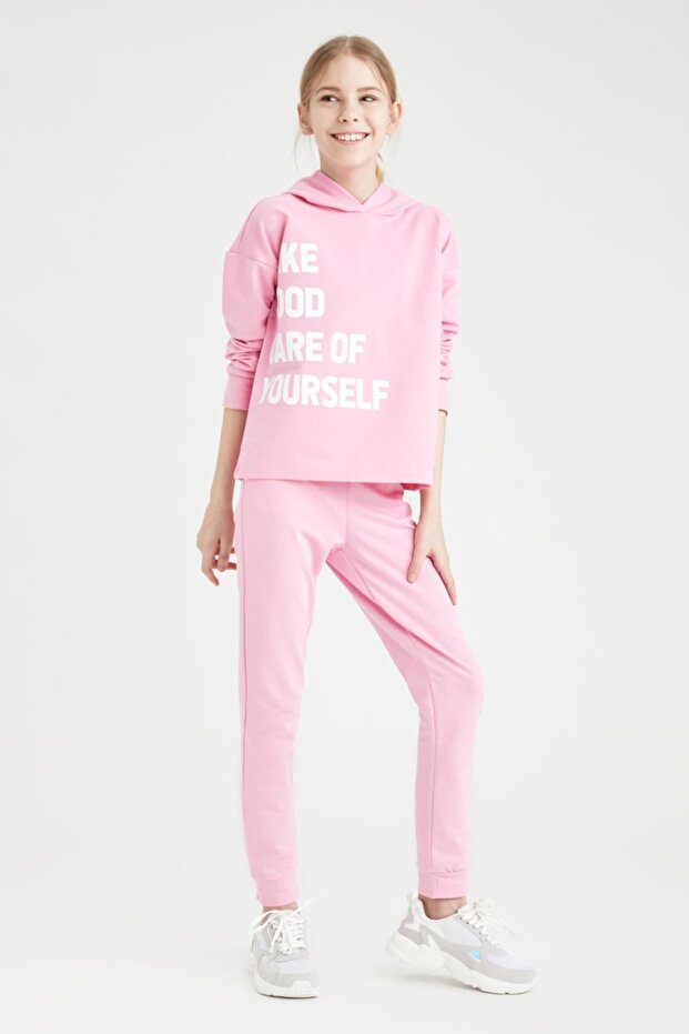 Kız Çocuk Jogger Eşofman Altı - 1