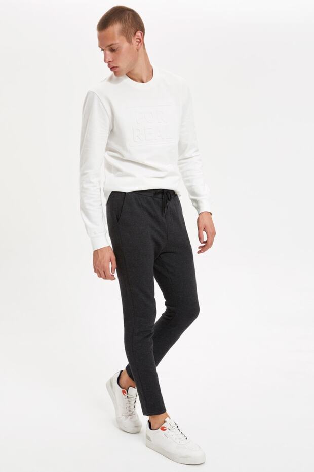 Slim Fit Eşofman Altı - 4