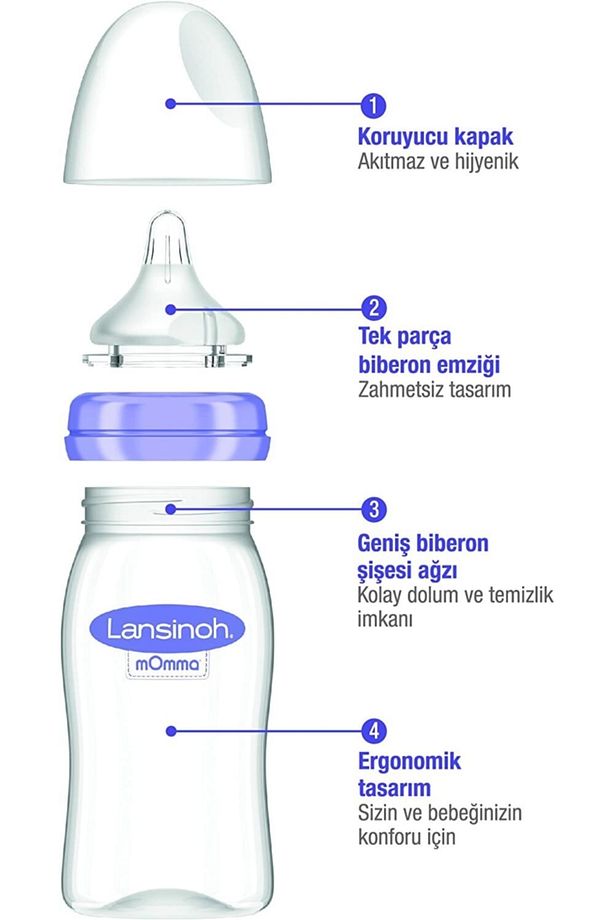 75970 2 X Pp Biberon 160 Ml Yavaş Akışlı - 8