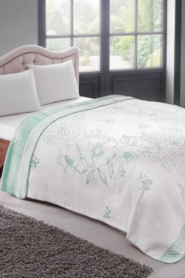 Çift Kişilik Battaniye Nancy Mint - 1