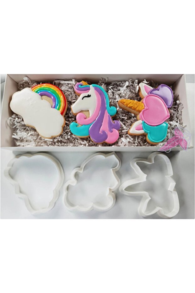مجموعة قوالب كوكيز يونيكورن - 4