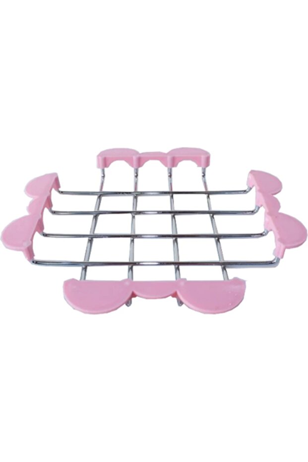 Footed Metal Square Trivet