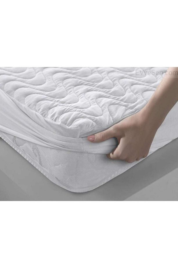 Yatak Koruyucu Kapitone Fitted Alez 100x200+35 Cm Tek Kişilik - 1