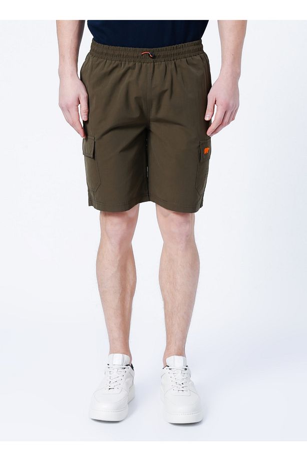 Kargo Şort, Xl, Haki - 4