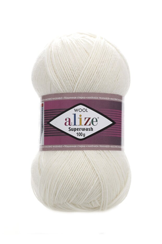 Superwash Hand Knitting Thread Color No: 01