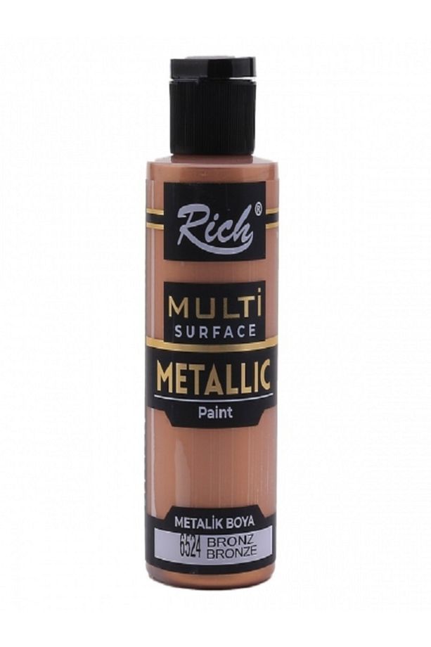 Multi Surface Metallic Paint Metalik Boya (HER YÜZEYDE KULLANILIR) 6524 Bronz - 1