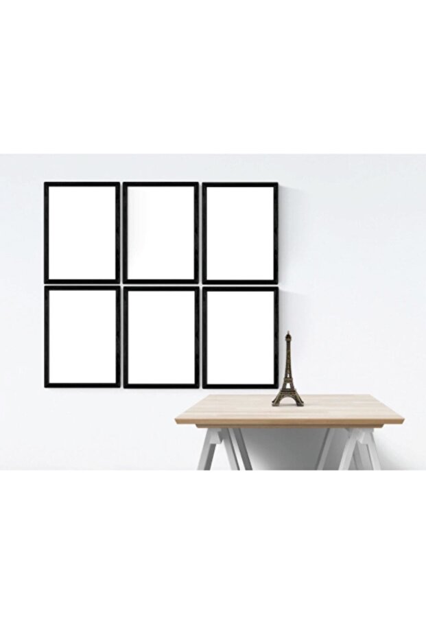 مجموعة إطارات صور مقاس 30 × 40 (A3) مكونة من 6 قطع للاستخدام الرأسي الأفقي