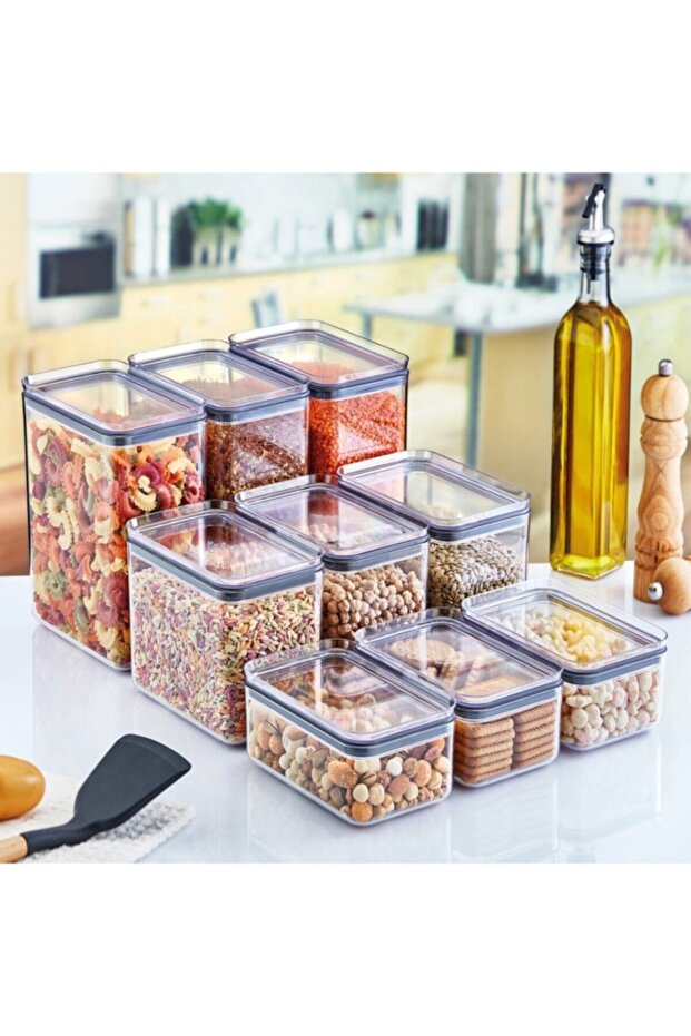 حاوية تخزين كريستال مستطيلة سعة 2.60 لتر - 4