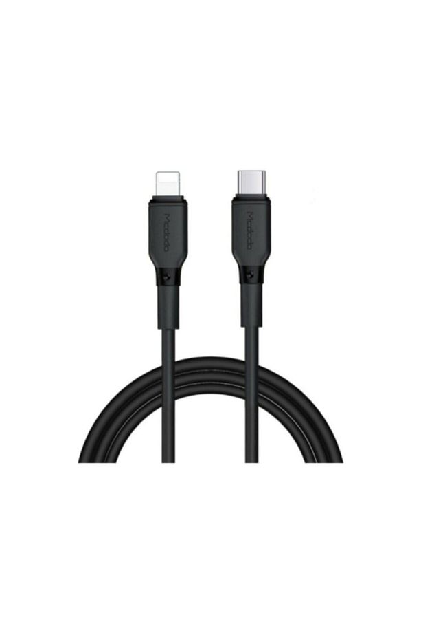 Ca-7292 1.2m Siyah Type-c To Lightning Kablo - 1