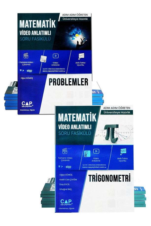 Matematik Problemler + Trigonometri Video Anlatımlı Soru Fasikül Seti - 1