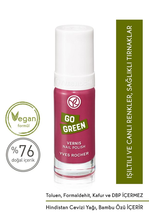 Go Green Oje-11. Gülhatmi Pembesi- 5 Ml-82801 - 1