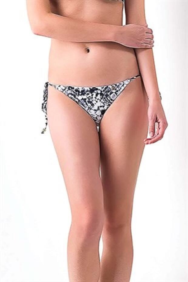 Bikini Bottom 8423 - Gray Batik - 1