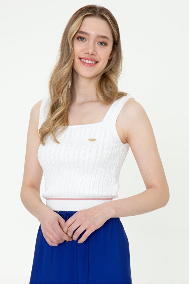 White Women's Sweater