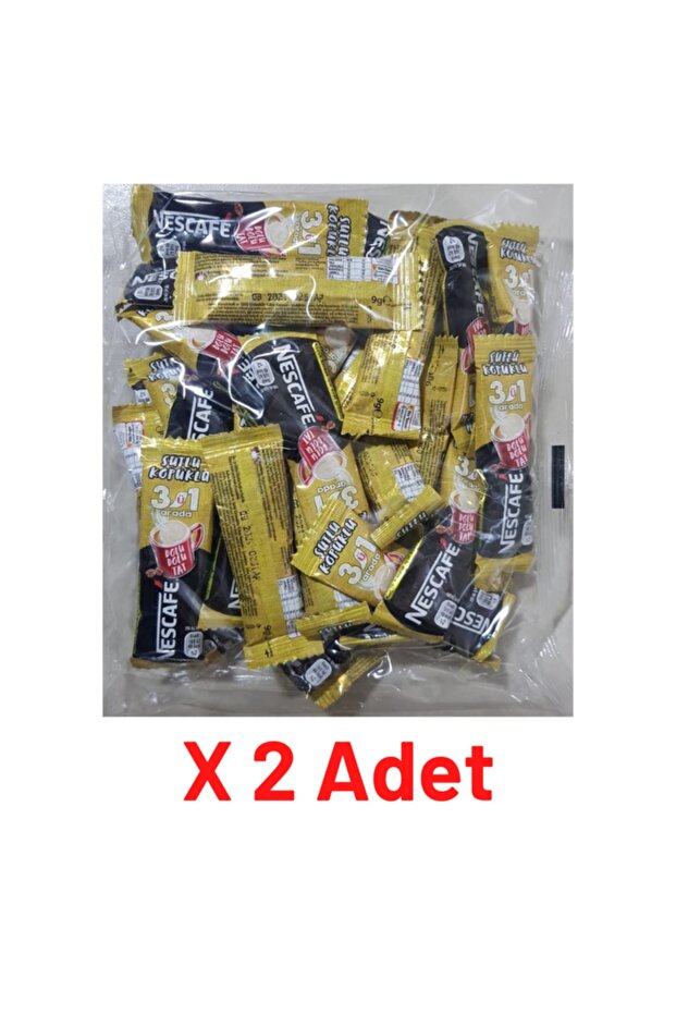 3'ü 1 Arada Sütlü Köpüklü [32 X 9g] X 2 Adet - 1