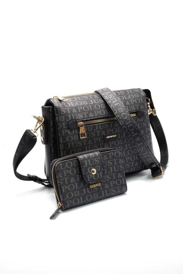 Women's Print Pattern Bag Wallet Set 2057