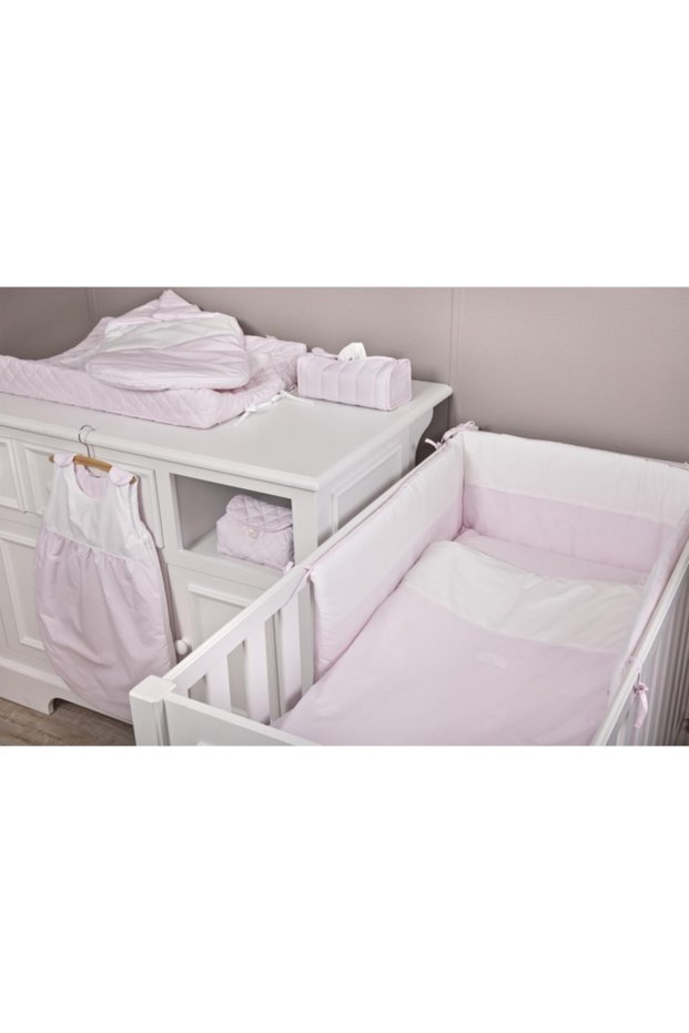 Pink Baby Duvet Cover Set 100x140 cm