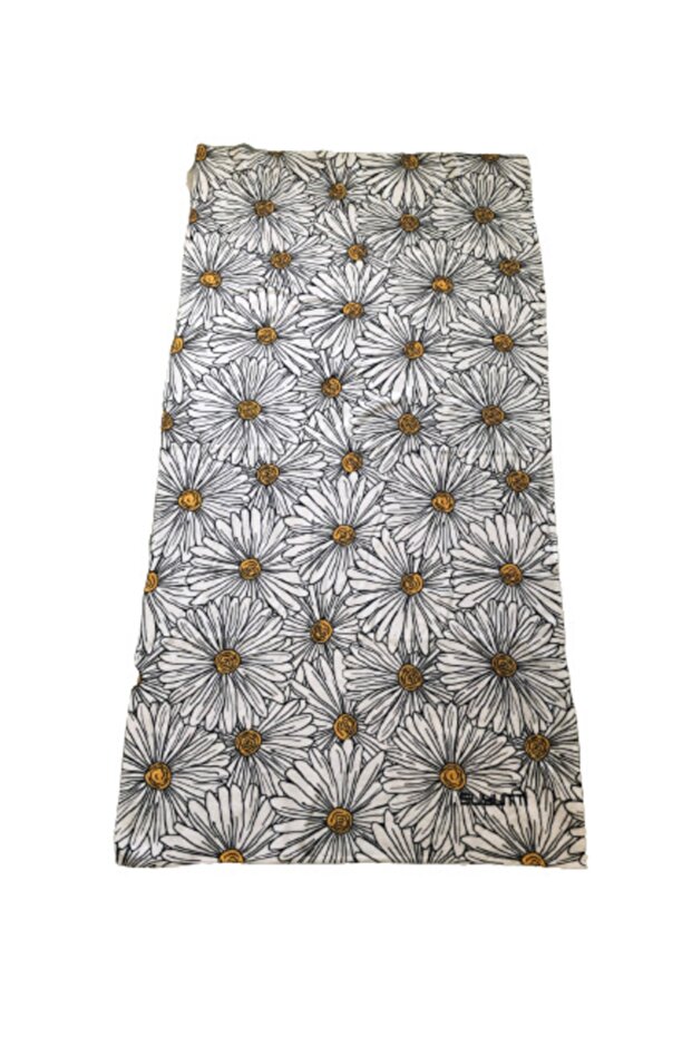 منشفة شاطئ منقوشة (نسيج سهل الجفاف) - 1