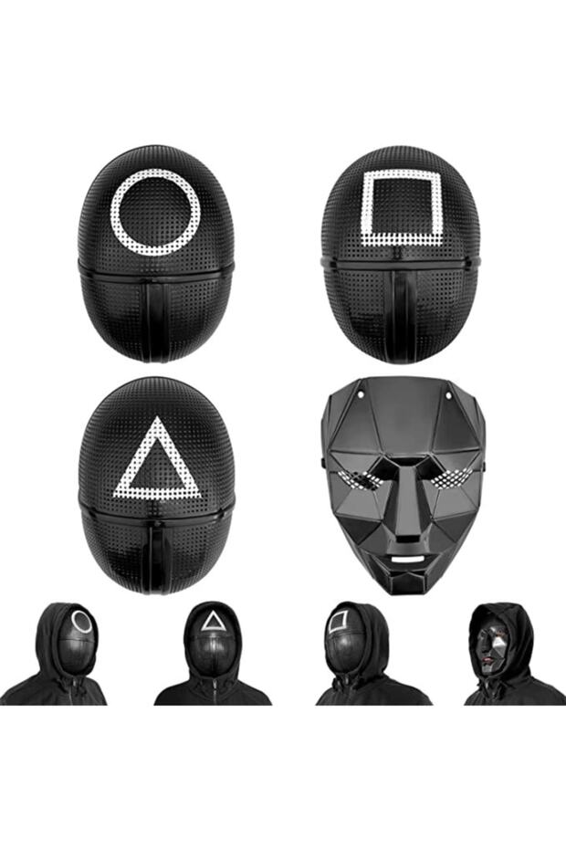 Squid Game Temalı Maske - 1