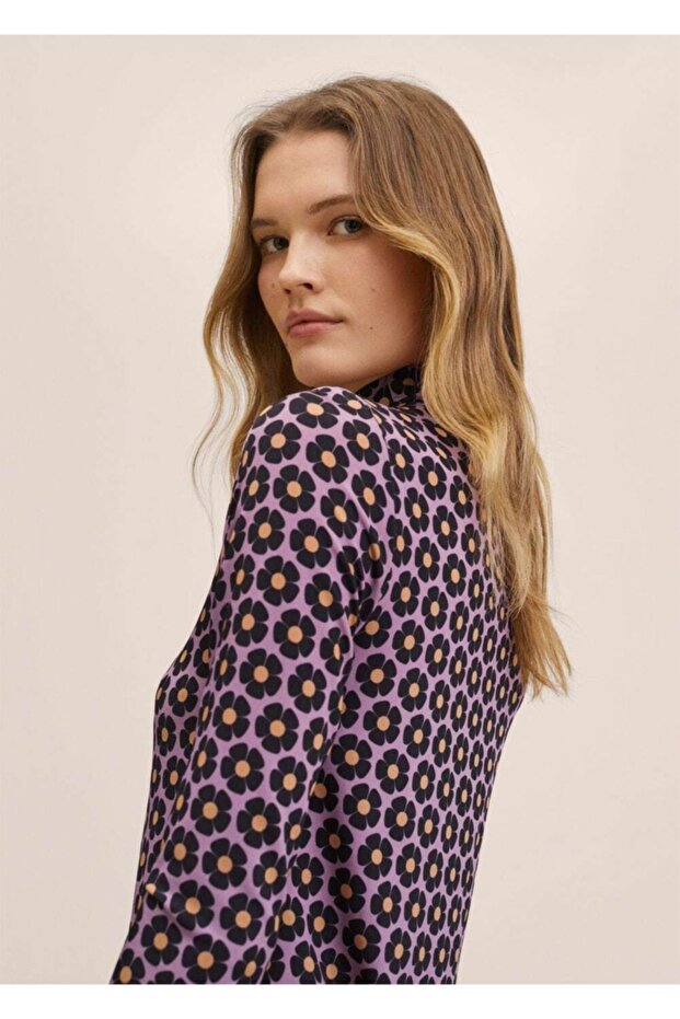 Retro Baskılı Tişört - 7