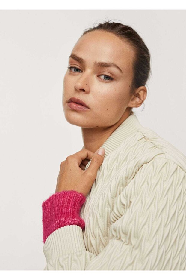 Dokulu Kısa Ceket - 6