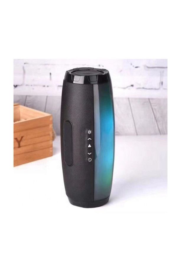 Kablosuz Hoparlör Bluetooth Speaker Usb-tf Cart- Radyo- Tg 165 Ses Bombası Siyah - 1
