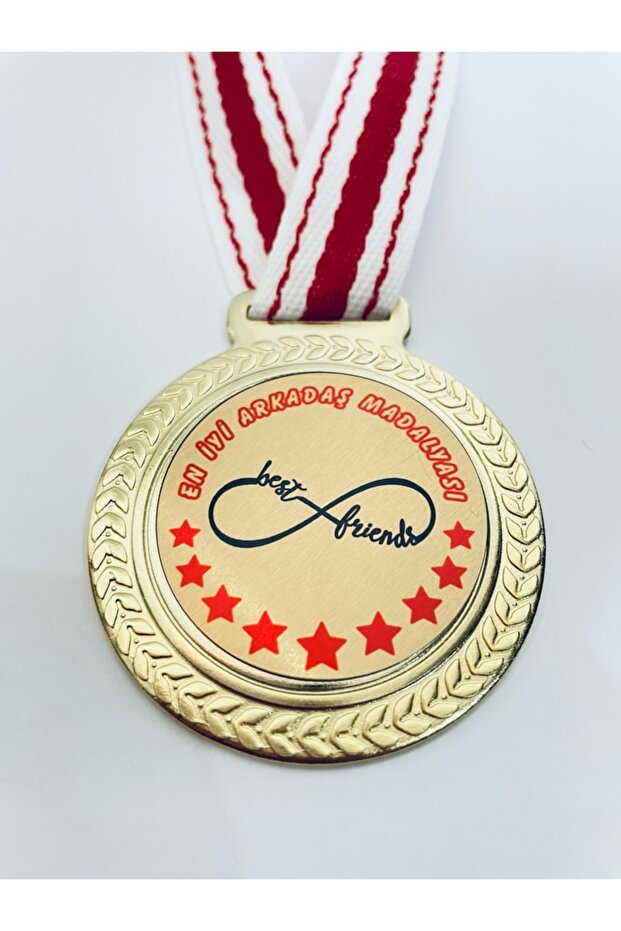 3 Best Friend Medals - Digital Printed