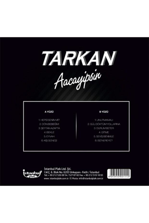 Tarkan - Aacayipsin (plak) - 2