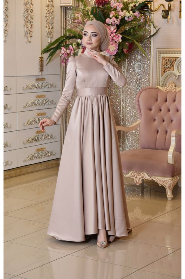 Aden Vizon Abiye Elbise - 1