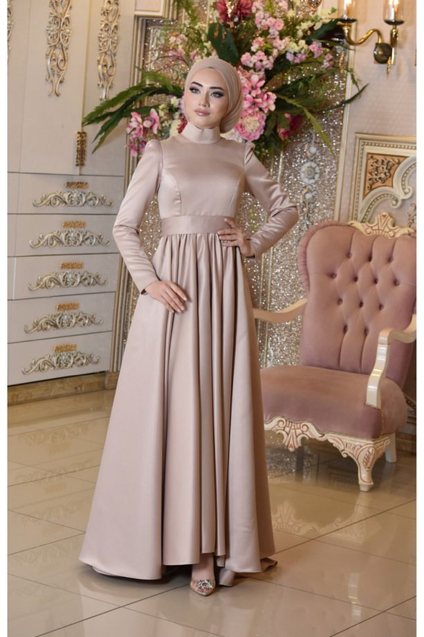 Aden Vizon Abiye Elbise - 4