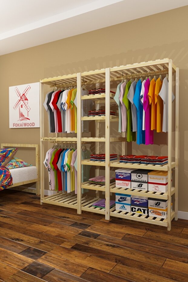 Grande Tres - Açık Ahşap El Yapımı - 1