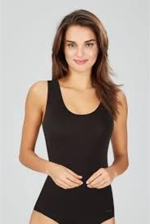 Kadın Kalın Askılı Atlet 3 Renk Basic Singlet - 2