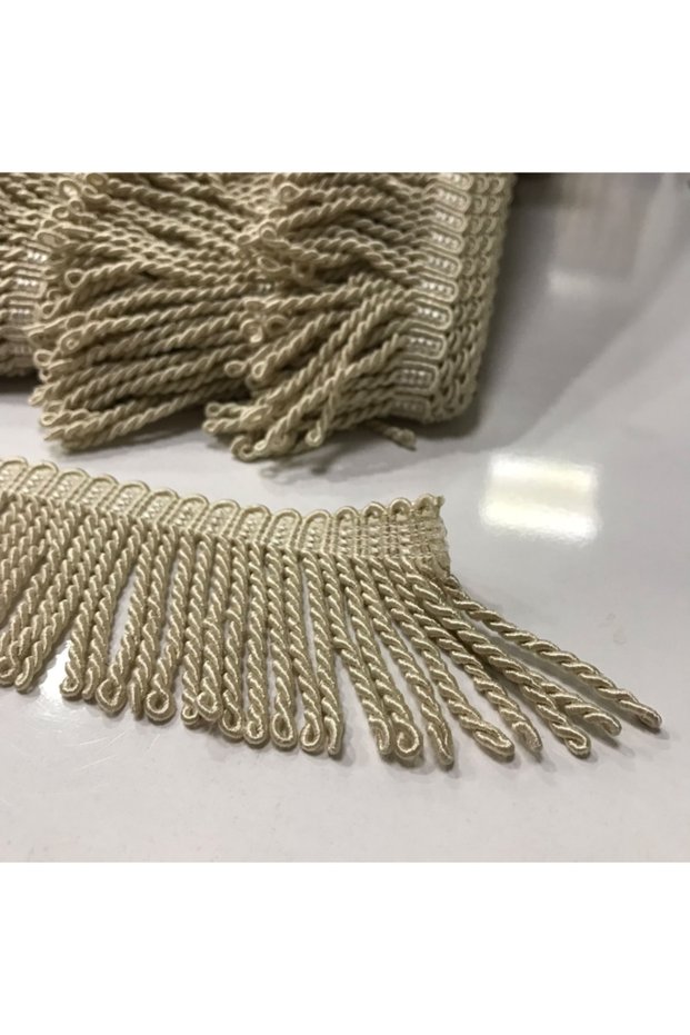 Cream Bouillon Fringe Decorative Ribbon Tassel – Decorative Ribbon – Decorative Ribbon – Decorative Ribbon