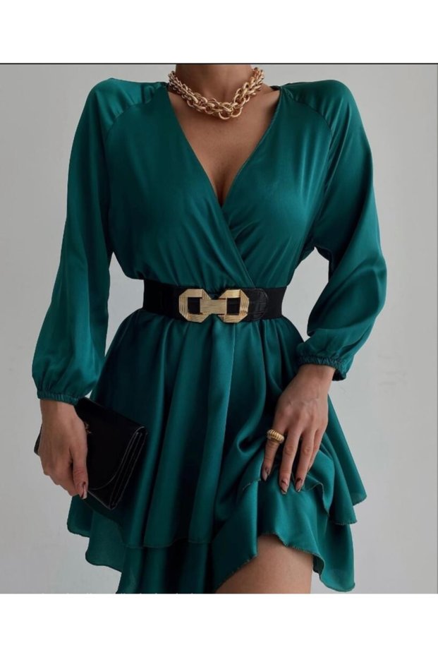 Women's Black Gold Buckle Dress Jean Belt