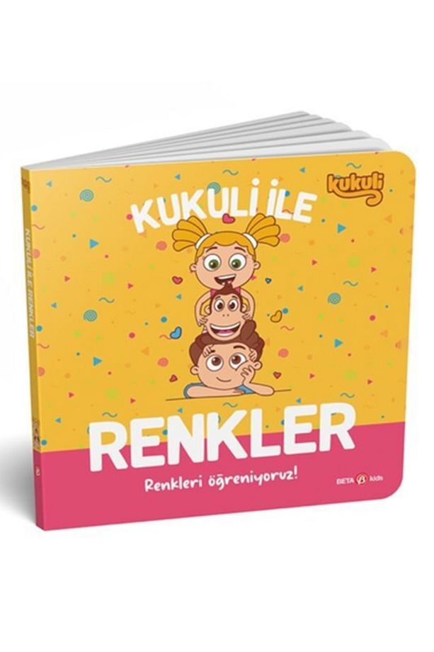 KUKULİ İLE RENKLER – RENKLERİ ÖĞRENİYORUZ ! kitabı - Kollektif - Beta Kids - 1