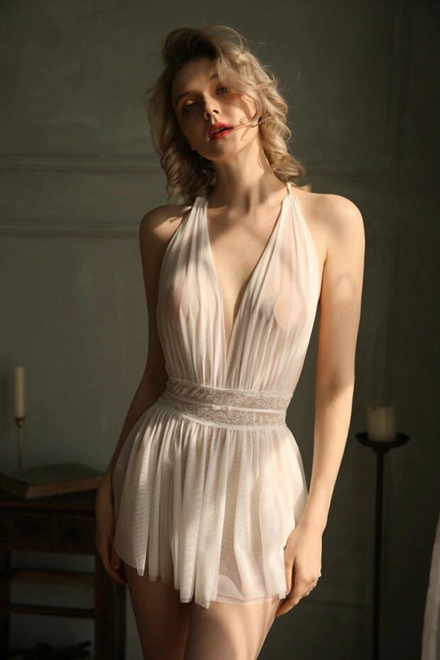 Nova Gecelik Serisi Beyaz - 8