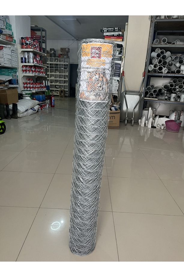 1.50 Cm Yüksekliğinde 20 Mt Uzunluğunda 7*7 Göz 1.1 Mm Kalınlığında Bahçe Çit Teli - 1