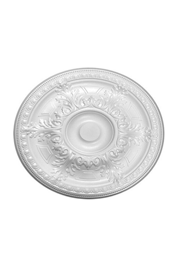 Güneş-saray 40 Cm Tavan Lamba Göbeği Kartonpiyer Stropiyer 2 Li Paket - 1